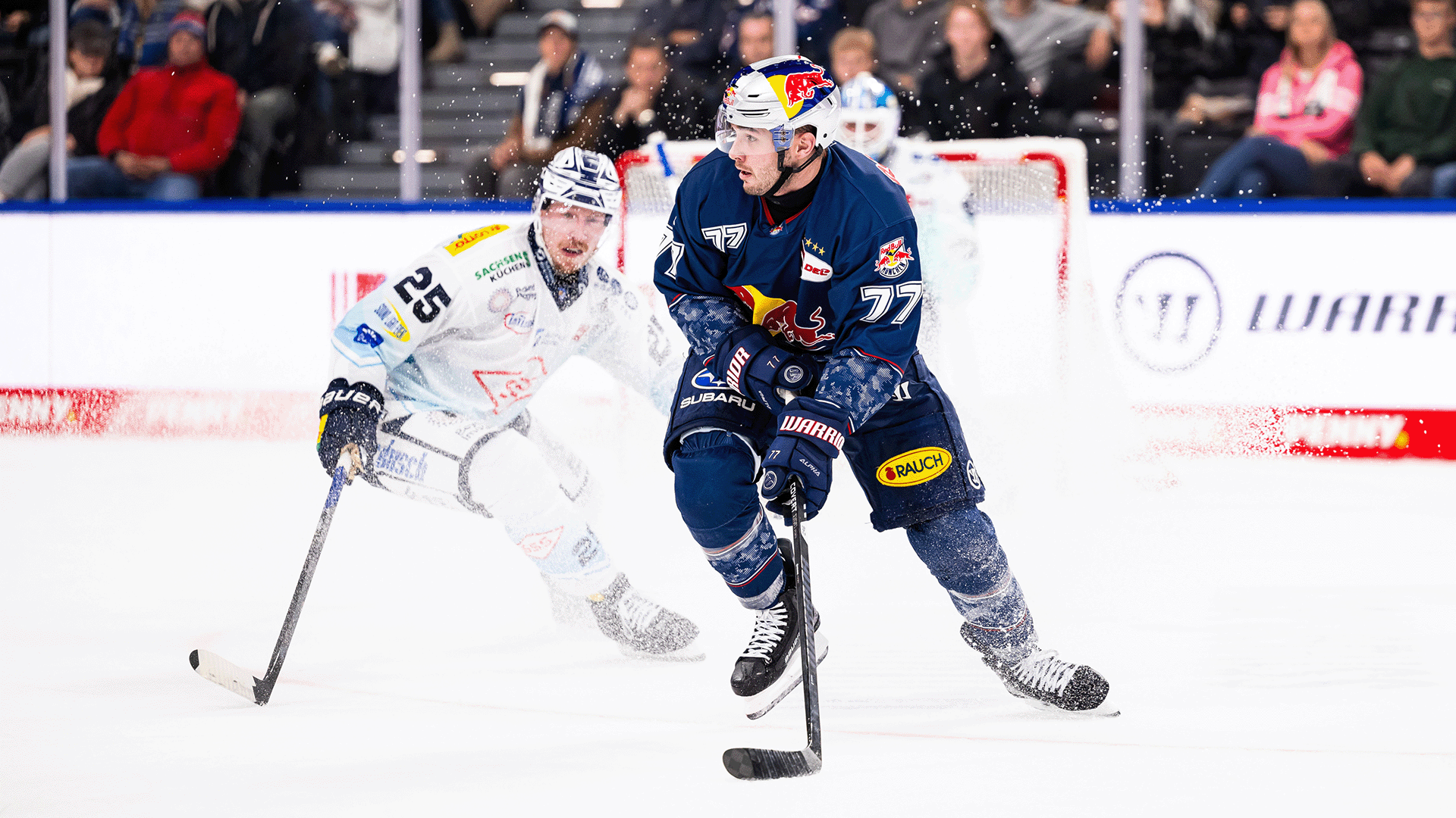 EHC Red Bull München gg. Dresdner Eislöwen